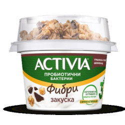 Активиа закуска черен шоколад 165гр