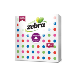 Салфетки Zebra Easy open 45 бр.