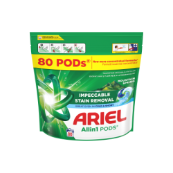 Капсули Ariel планинска пролет 80бр