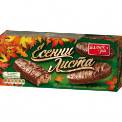 Бисквити Есенни листа какаови 135 гр.