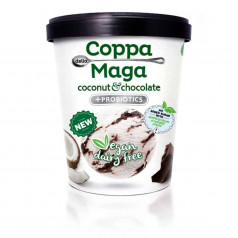 Сладолед Coppa Della Maga coconut&chocolate VEGAN 475 мл