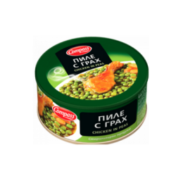 Пиле с грах яхния Компас 300гр