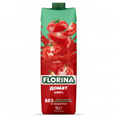 Натурален сок Florina Домат 100% 1л