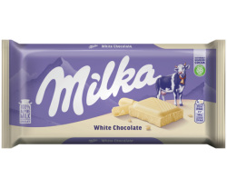 Шоколад Milka бял 100гр