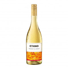 Бяло вино Ethno Мускат и Димят 0.75л