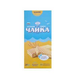 Вафли чайка класик 21бр 525гр