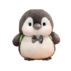 Плюшено пингвинче с папионка 25 см