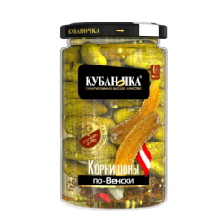 Корнишони марин по виенски 680гр
