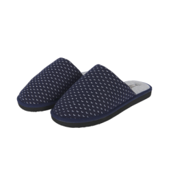 Мъжки чехли синя щампа Perletti