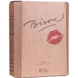 Вино Bisou розе 3л