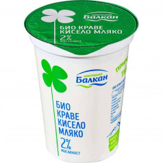 Кисело мляко Балкан БИО 2%, 400 гр.