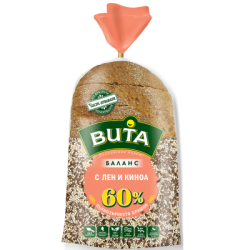 Хляб Вита Баланс с киноа и лен 450гр