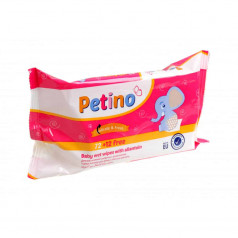 Влажни кърпи Petino Baby 72+12 бр