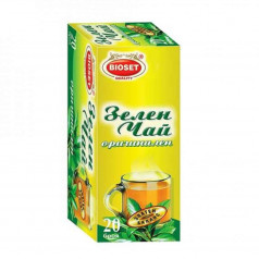 Зелен чай Bioset с лимон 20 бр