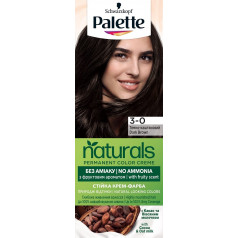 Боя за коса Palette Naturals 3-0 Т. Кафяв