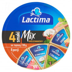 Топено сирене Lactima Микс 140гр