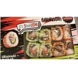 Суши комбо урамаки с хайвер 230гр