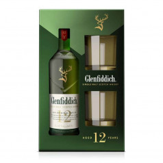 Уиски Glenfiddich 12г 700мл + 2 Чаши