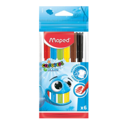 Флумастери Maped okeaн 6 цвята  1.50€
