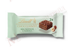 Вафла Lindt млечен шоколад и лешници 30гр