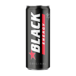 Енергийна напитка Black Energy кен 250мл