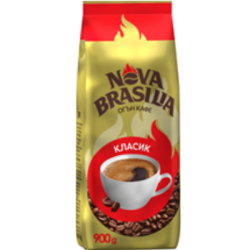 Кафе Нова Бразилия зърна 900гр