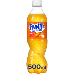 Fanta Портокал Zero 500мл