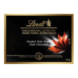 Швейцарски тъмен шоколад Lindt Thins 125гр