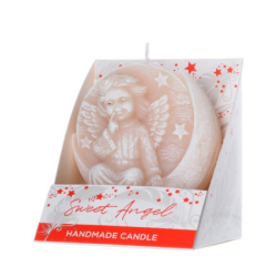 Свещ ангел в кутия 75 гр