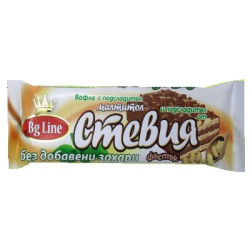 Вафла Стевия с шоколад и фъстък 40гр