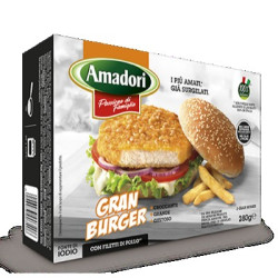 Пилешки гран бургер Амадори 280гр