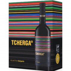 Червено вино Tcherga 3л