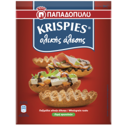 Сухари Krispies пълнозърнести 200гр