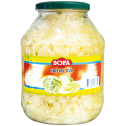 Кисело зеле Софа 1,7 кг.