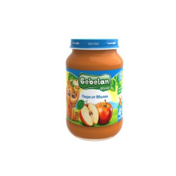 Пюре Bebelan Ябълки 4м+ 190гр