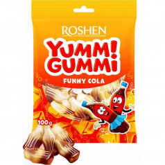 Желирани бонбони Yummi Gummi Cola 70гр