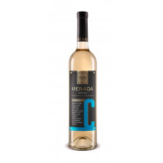 Бяло вино Domain Menada Шардоне 0.75л
