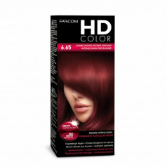 Боя за коса HD Color 6.65 мед.махагон 60мл
