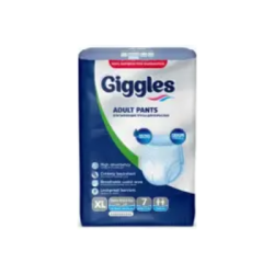 Пелени гащи за възр.Giggles р-р XL 7бр