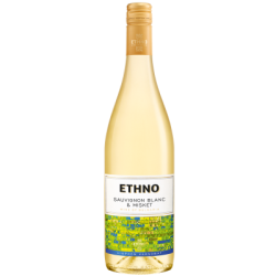 Бяло вино Ethno Сов. Блан и Мискет 750мл