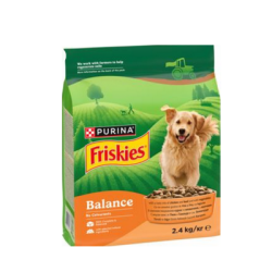 Храна Friskies пиле и зеленчуци 2,4 кг