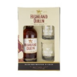 Уиски Highland Queen 0.7л + 2 чаши