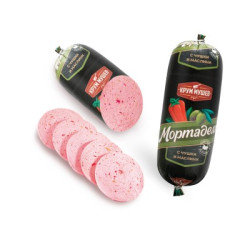 Мортадела чушки/м-ни Крум Мушев 750гр