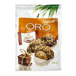 Ш.б.happy oro карамел 140гр