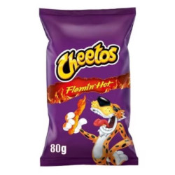 Снакс cheetos флейминг хот 80гр