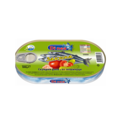 Скумрия филе Di nea в закуска 180 гр