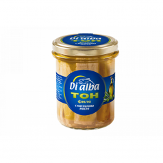 Риба тон филе Di Alba в маслиново масло 200гр