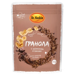 Гранола д-р кескин банан/шоколад 250гр