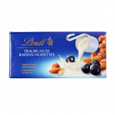 Шоколад Lindt Стафиди, Лешници и Бадеми 100гр