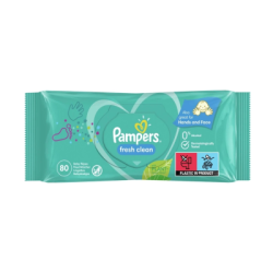 Влажни кърпи Pampers Фреш 80бр